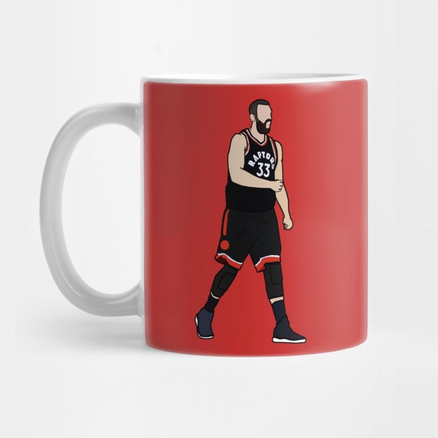 Marc Gasol - Toronto Raptors by xavierjfong